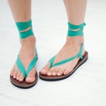 teal-sandals-front