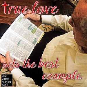 Poster - True Love with DAd Photo