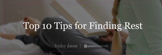 tips for finding rest