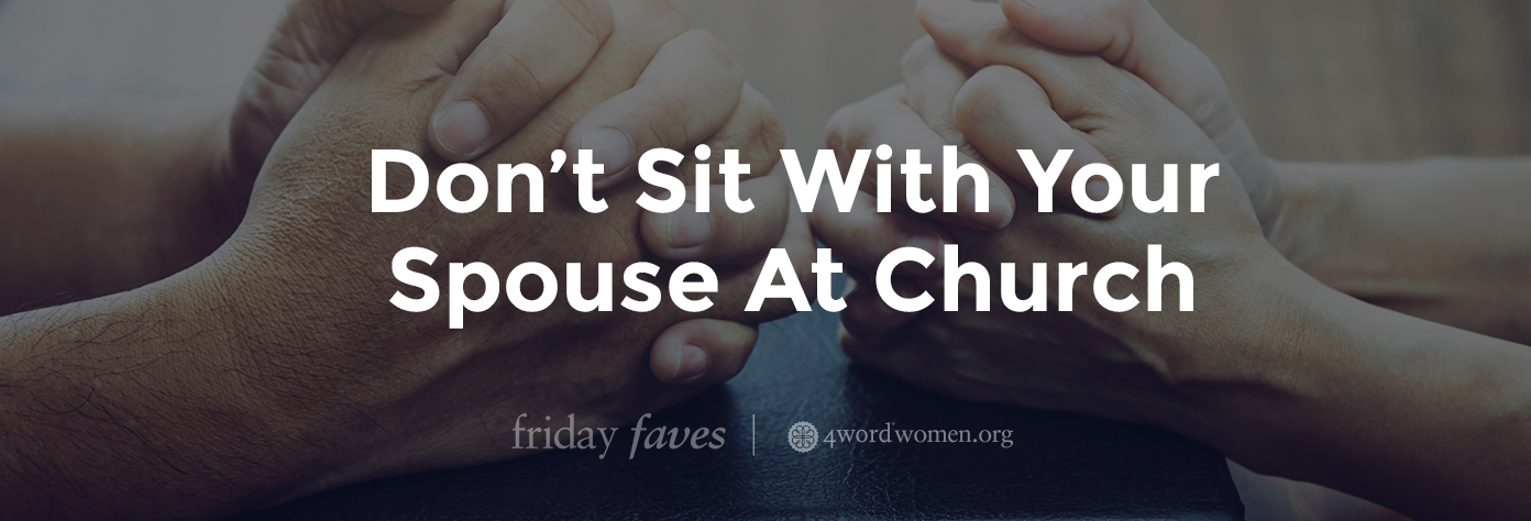 sit sitting spouse church