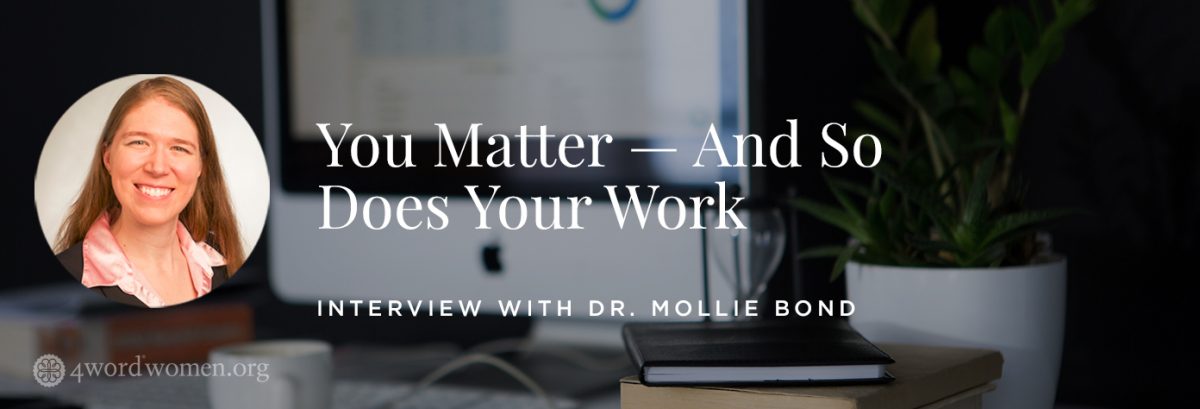 You Matter — And So Does Your Work